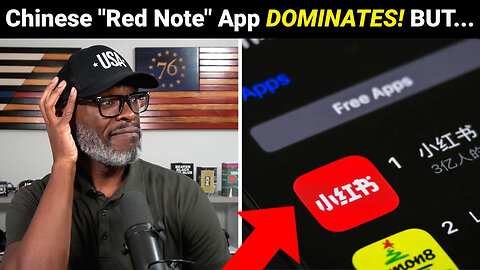 Chinese App "Red Note" DOMINATES Amid TikTok Ban HOWEVER...