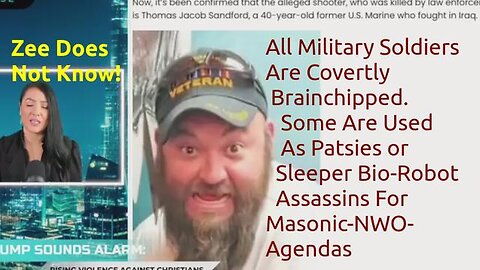 Another Brainchip-Bio-Robot (Sleeper-Assassin) Is Shot-Dead By Masonic-Police