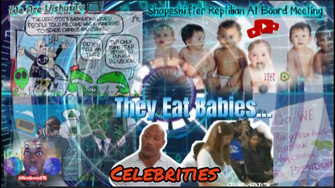 Shapeshifter Reptilians "Celebrities" Eating Babies... #VishusTv 📺