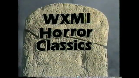 1988 - Bumper & Close for 'WXMI Horror Classics'
