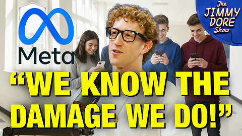 Meta INTENTIONALLY Suppressed Evidence Of Social Media’s Harm!