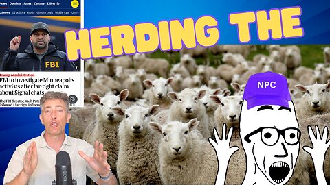 Media Manipulation of the Sheep They Herd Left-- HARD