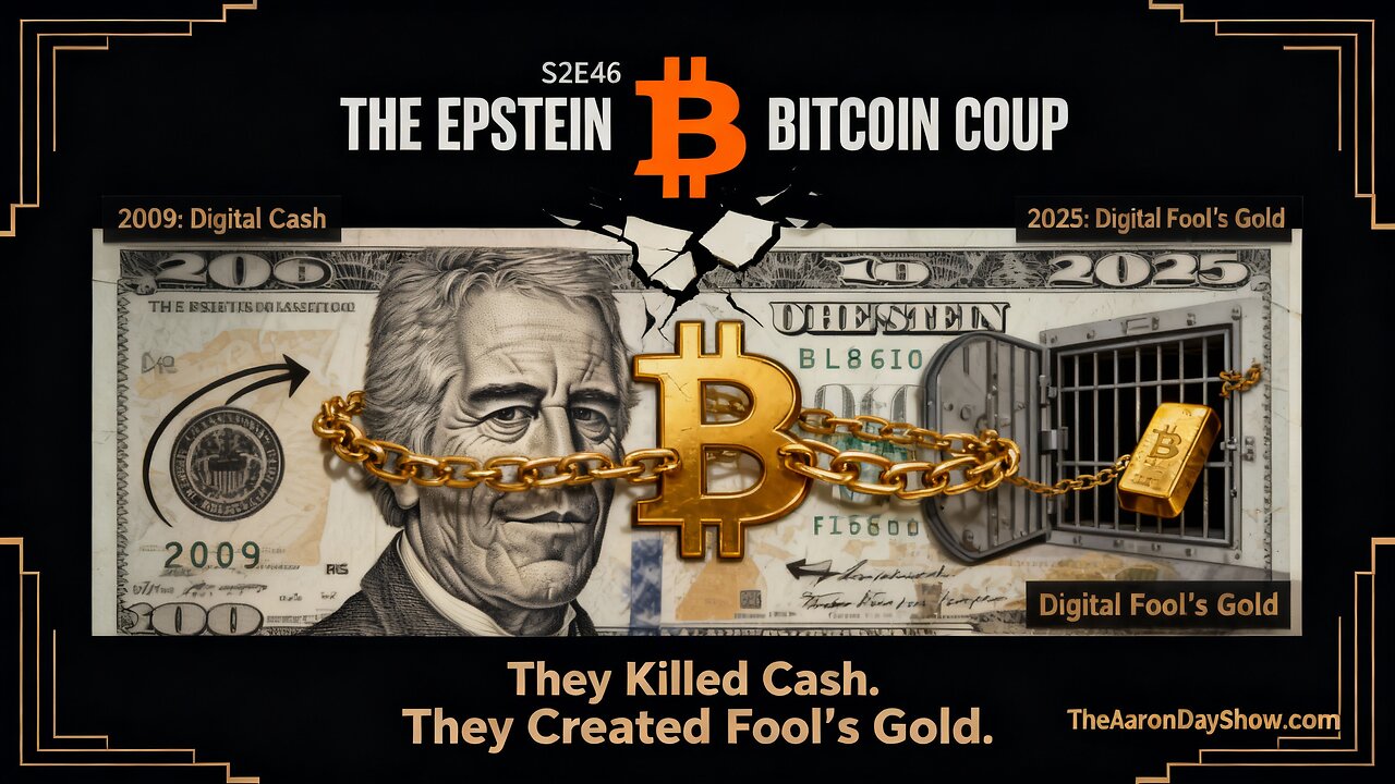 S2E46: The Epstein Bitcoin Coup - From Digital Cash to Fool's Gold