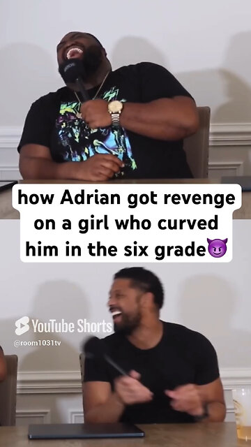 how Adrian got revenge on a girl who curved him in the six grade😈