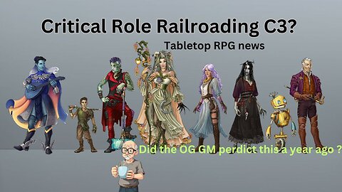 Tabletop RPG news. Critical Role Sparks Fan BACKLASH