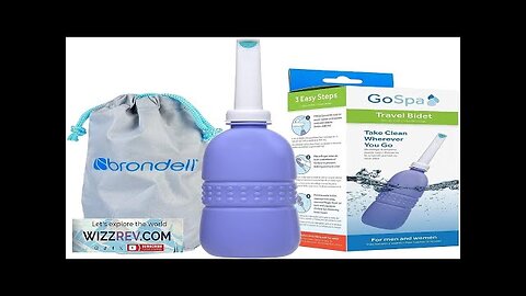 Brondell GoSpa Travel Bidet GS-70 Easy-to-use Portable Bidet with Convenient Nozzle Storage Review