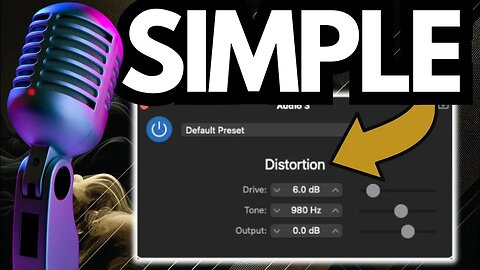 How To Distort Vocals in GarageBand
