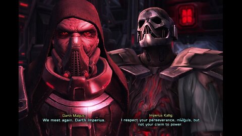 Star Wars: The Old Republic - "Emperor" Malgus vs Darth Imperius