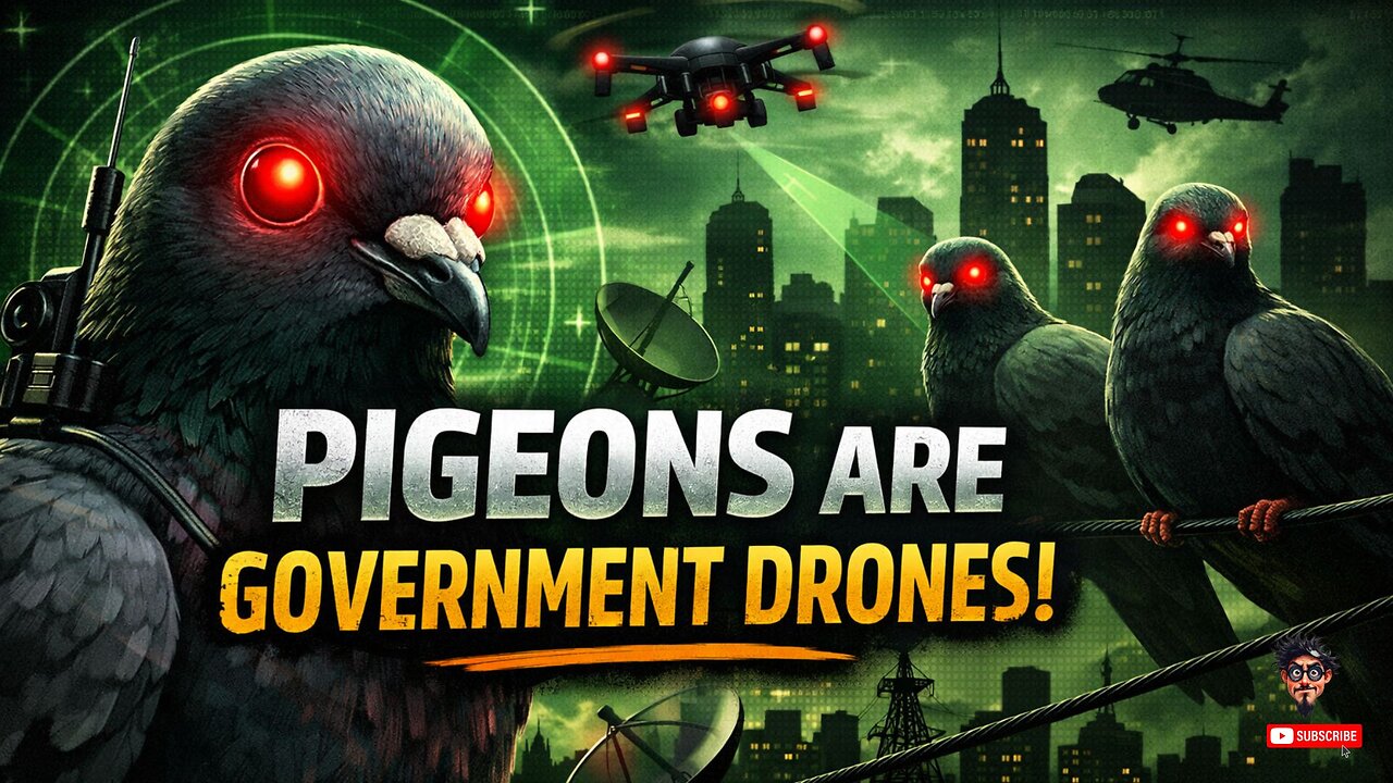 Pigeons Are Government Drones