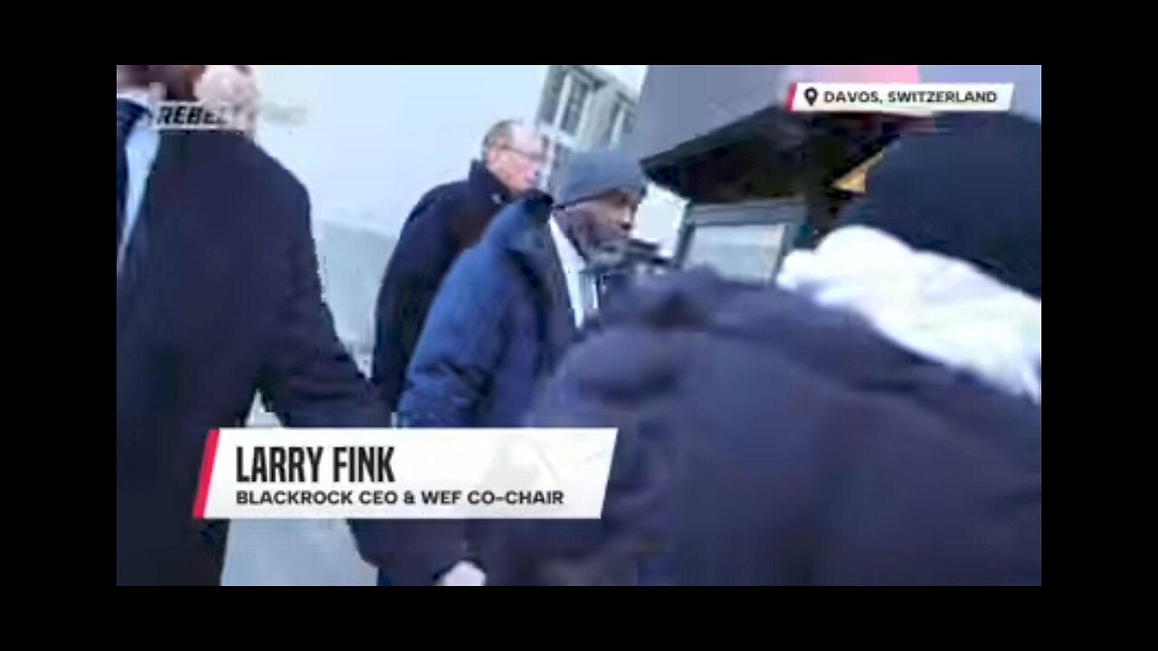LARRY FINK AT DAVOS