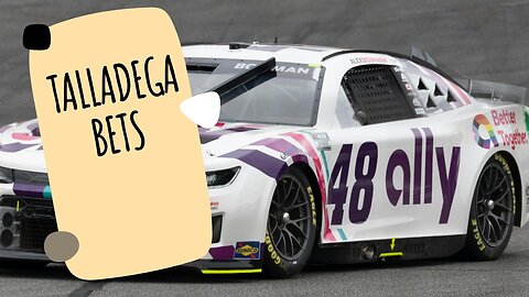 Etoft21sports Podcast: Talladega Race Picks, Predictions & Betting Breakdown