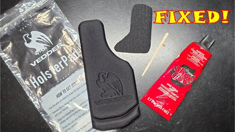 DIY Fixes for the Vedder Holster Pad