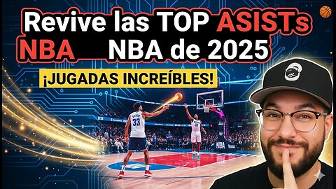 Revive las TOP ASISTS NBA de 2025...