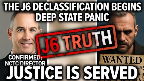 J6 DECLASSIFICATION BEGINS: Joe Kent Confirmed as Trump Moves to Expose FBI's 274 Agents