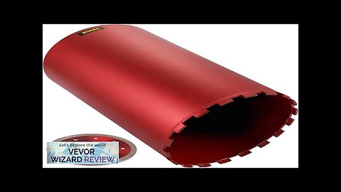 VEVOR Diamond Core Drill 10"/254mm Diameter Core Drill Bit 14"/355mm Concrete Core Review