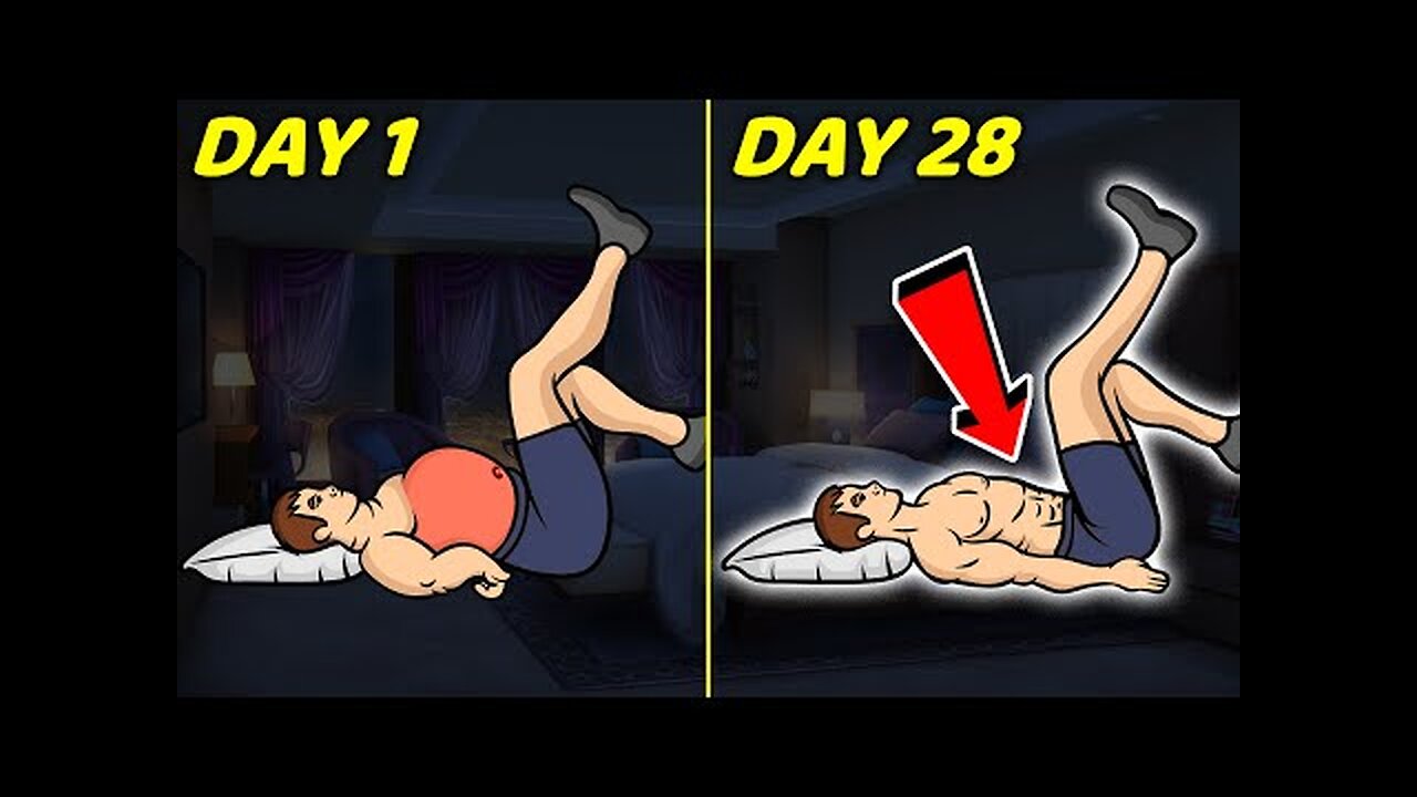 Lazy 5-Min Workout In Bed