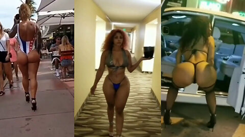 TWERK COMPILATION 54 - Big bank tiktok challenge ❤️‍ClipchampGirls 2025