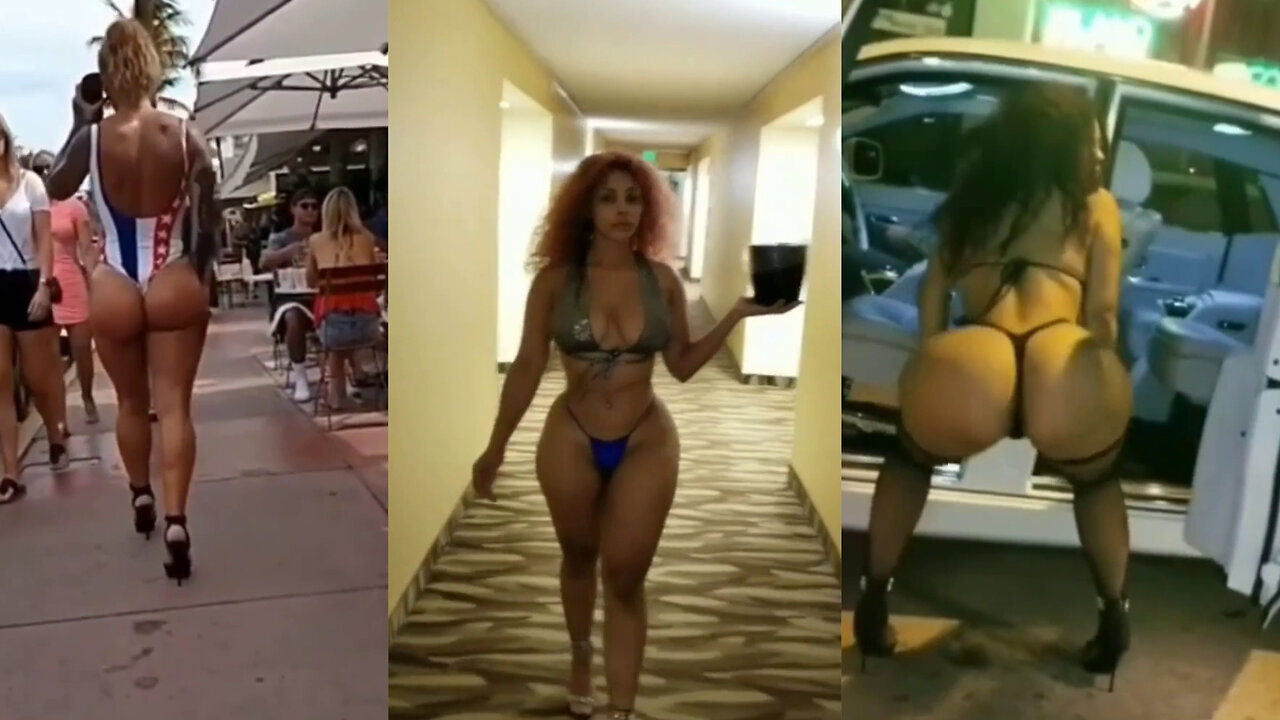 TWERK COMPILATION 54 - Big bank tiktok challenge ❤️‍ClipchampGirls 2025