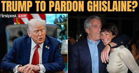 Trump. Would Have to Talk to DOJ About Maxwell Pardon