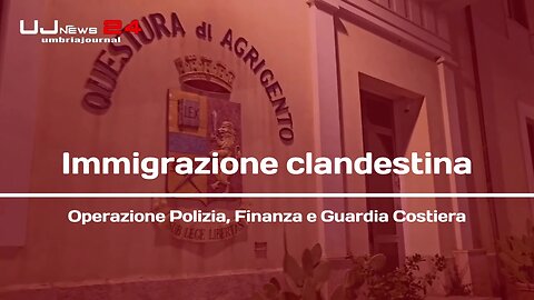 Immigrazione clandestina. Operazione Polizia, Finanza e Guardia Costiera