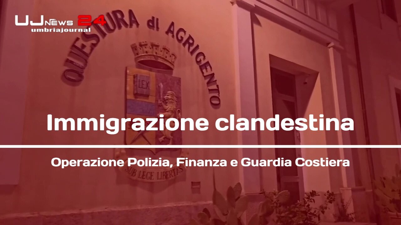 Immigrazione clandestina. Operazione Polizia, Finanza e Guardia Costiera