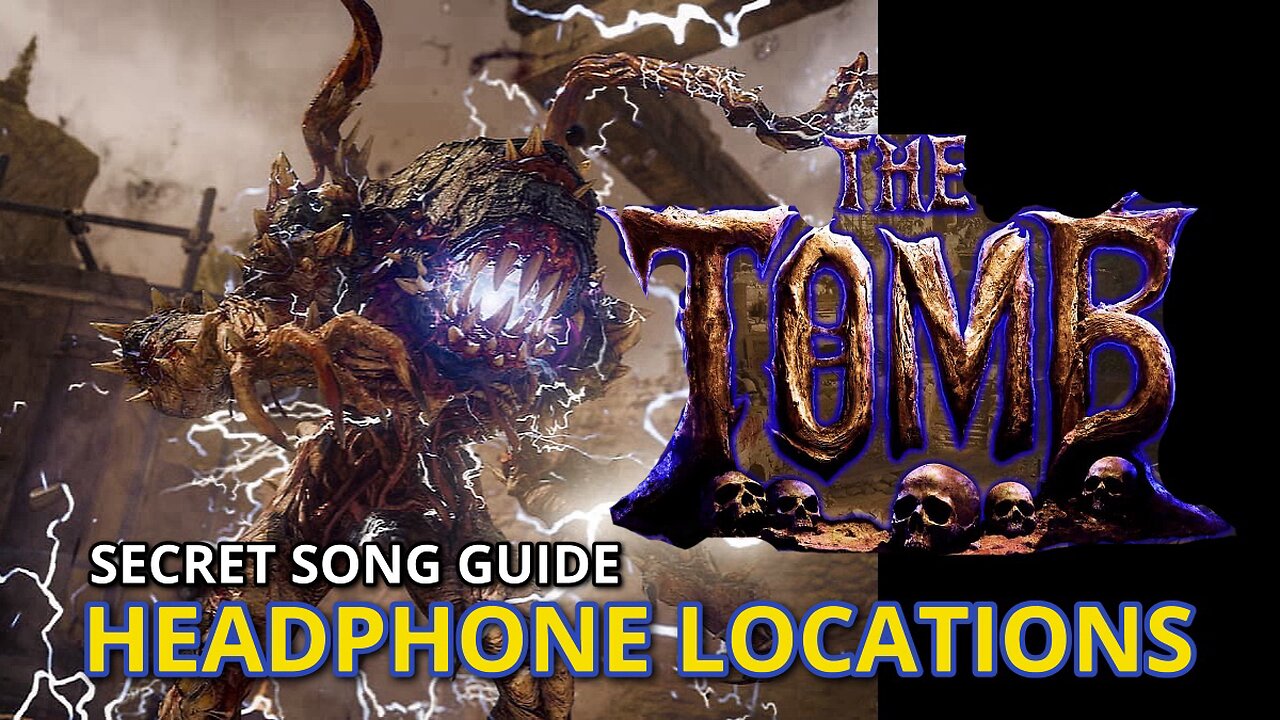 SECRET SONG Easter Egg Headphone Locations In THE TOMB! (Black Ops 6 Zombies)