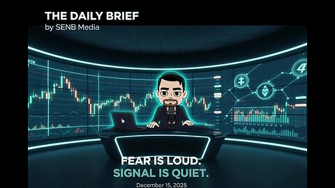Fear Is Loud. Signal Is Quiet. | Crypto Market Pullback, Real News & What Actually Matters