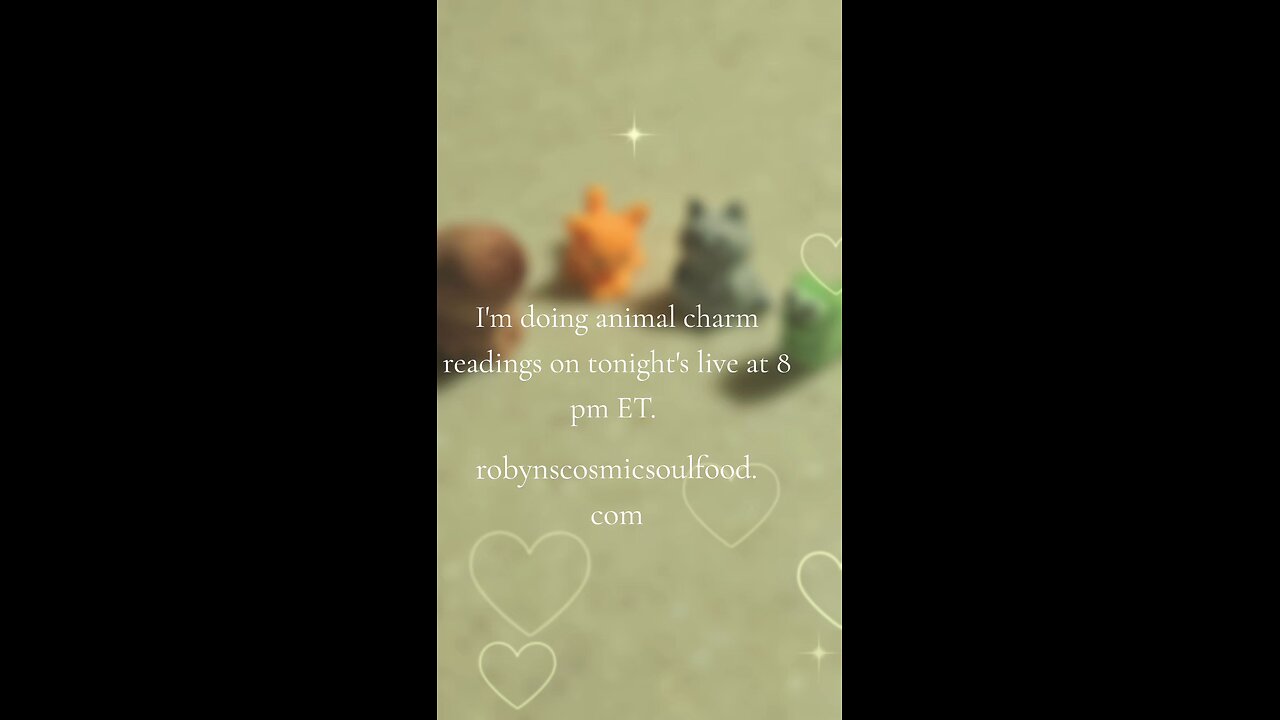 Cosmic animal readings.