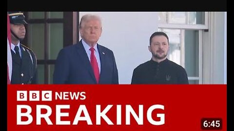 Zelensky arrives at White House for talks with Trump