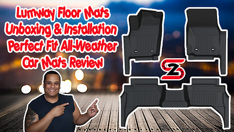 Lumway Floor Mats Unboxing & Installation | Perfect Fit All-Weather Car Mats Review