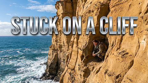 Stuck On A Cliff In Sydney