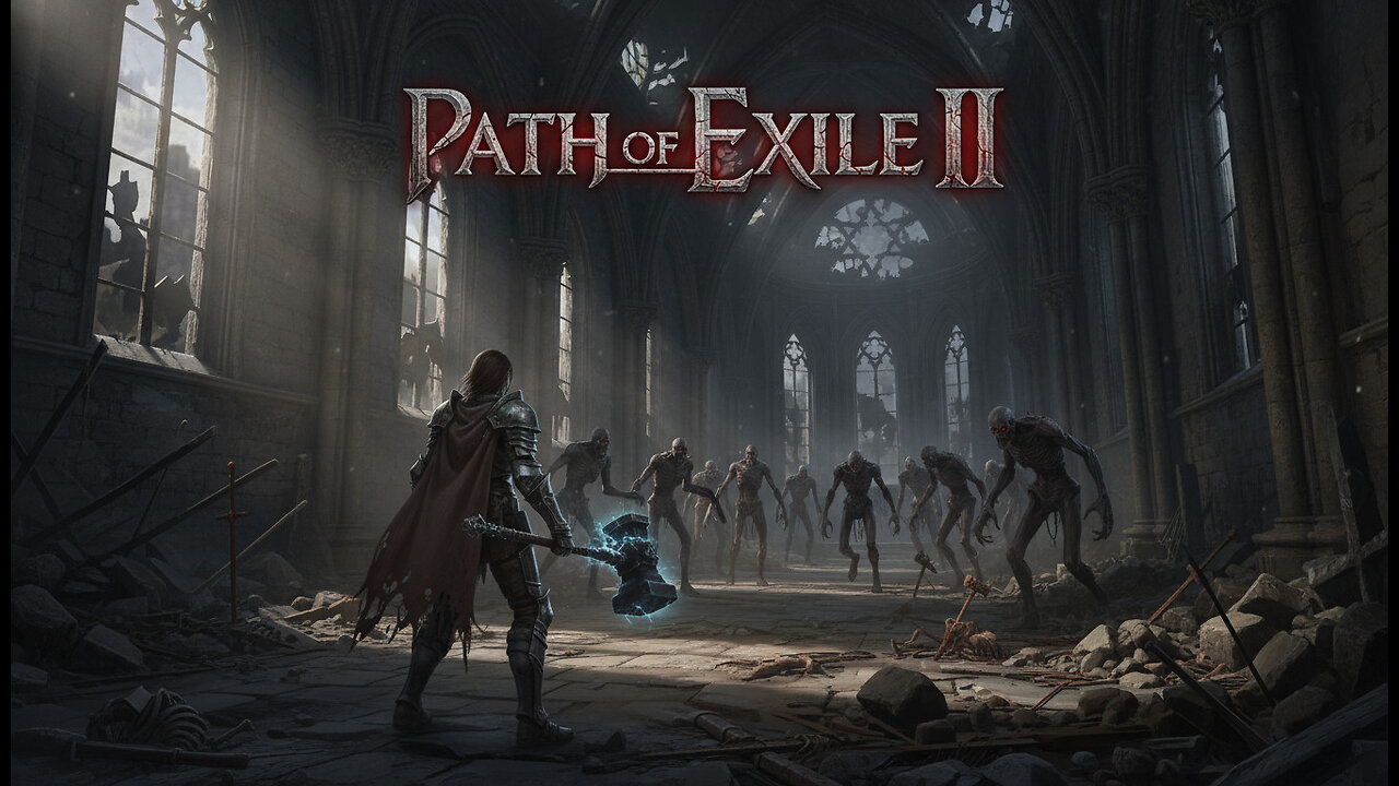 Playing three hours of Path of Exile 2!
