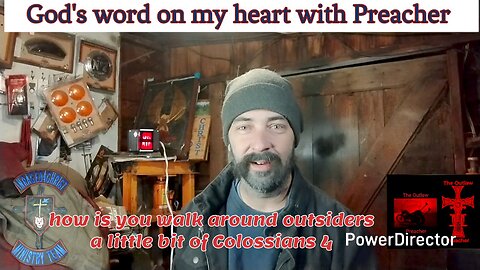 How is your walk around outsiders colossians 4 December 9 2025 #theoutlawpreacher