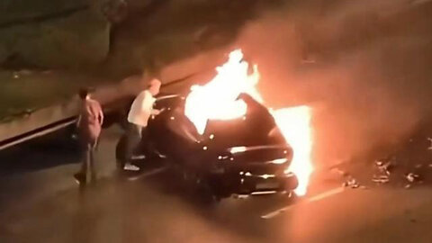 Fatal malfunction China made Xiaomi SU7 electric car locks its doors after crash burns man alive