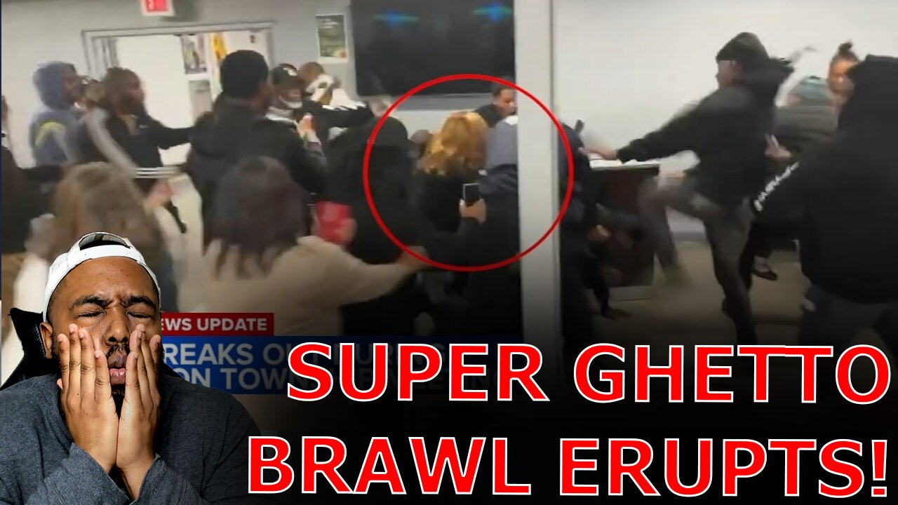 Ghetto Mayor Tiffany Henyard JUMPS INTO BRAWL With Boyfriend After Getting DESTROYED At Town Meeting