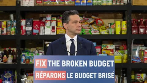 Pierre Poilievre Fix the broken budget