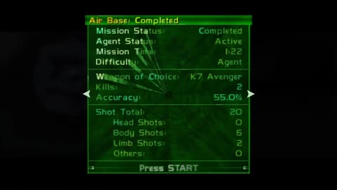 Perfect Dark (PC Port) Airbase: Espionage Agent 1:22