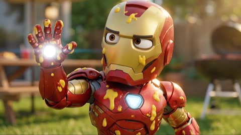 Iron Man vs Godzilla | Funny Kids Sandwich Battle Animation 🍔😂