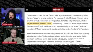 Afghanistan Officially Reintroduces SLAVERY Under Islam David Wood & AP