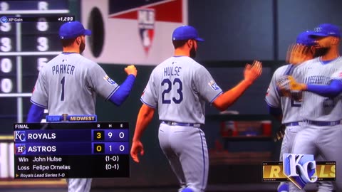 MLB The Show: Kansas City Royals vs Houston Astros (S22 G5)