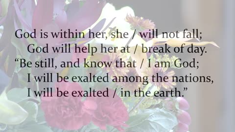 Worship From Mt. Olive Ev. Lutheran Church