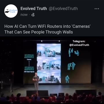 Phones, towers and routers can see through walls and beam you