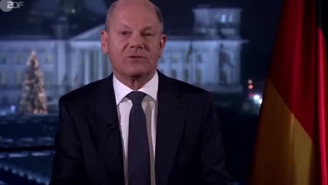 Neujahrsrede Merkel und Scholz