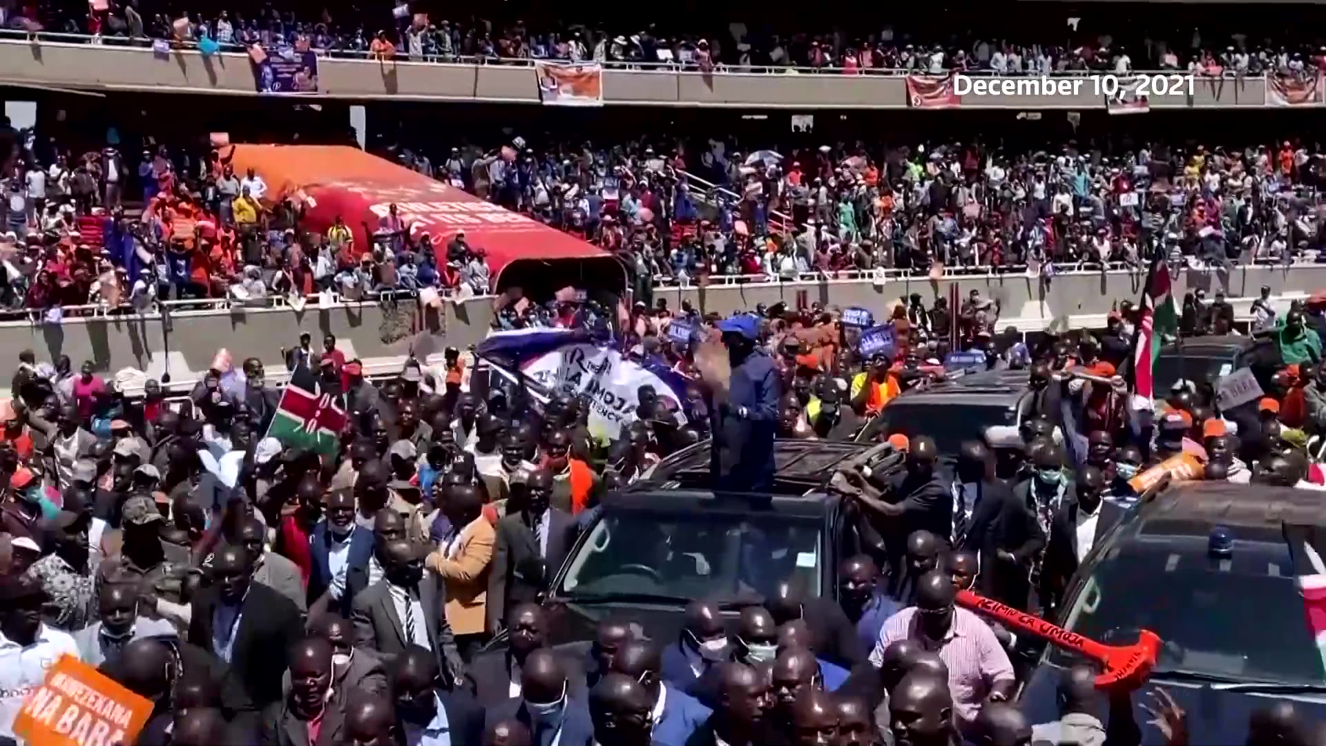 Kenyas towering statesman opposition leader Raila Odinga dies