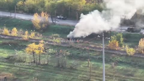 NATO Road Of Death Near Pokrovsk
