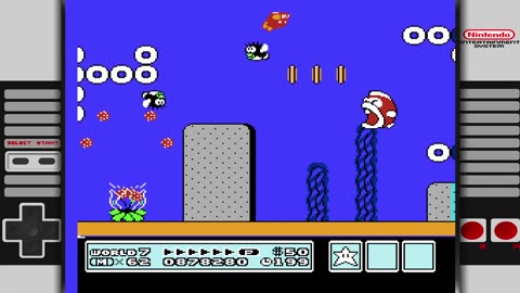 Super Mario Bros 3 - Nes - World 7