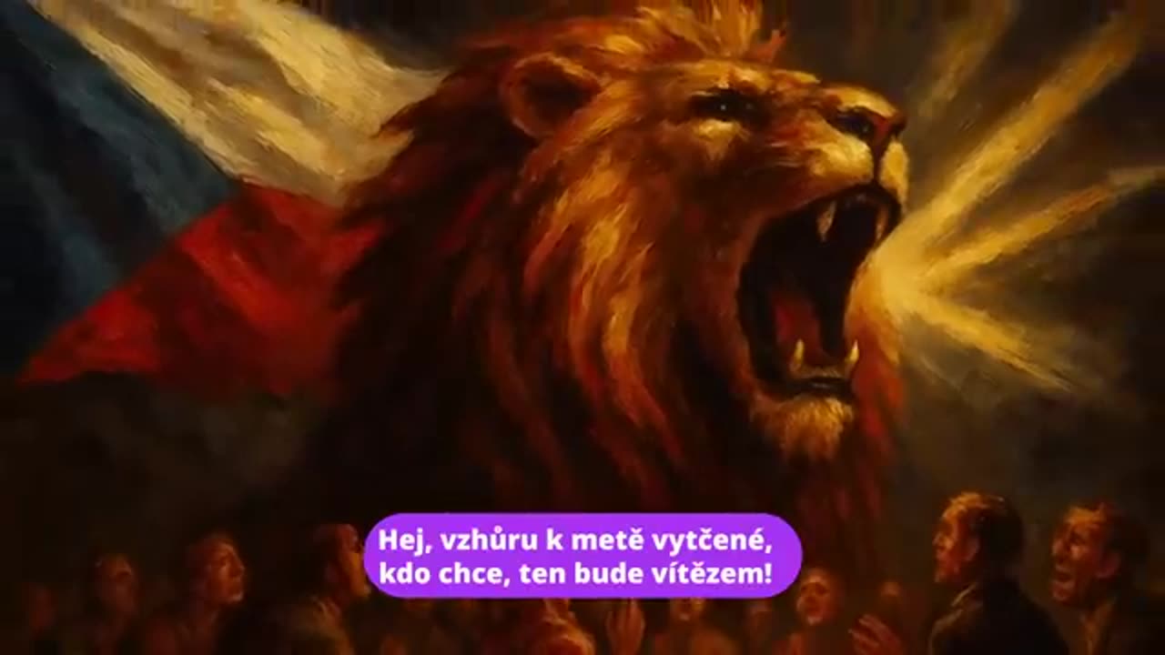 Vzteklý český lev - vlastenecká hymna