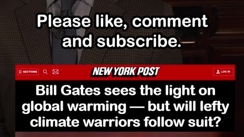 Bill Gates Walks Back His Doomsday Climate Predictions