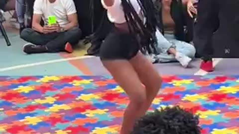 Trending twerking video