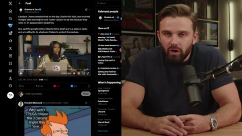 CHARLIE KIRK DECOY ADMITS HE WAS 'BEING PAID'